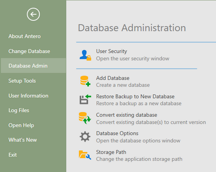 Database Adminstration