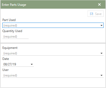 EnterPartsUsageWindow1