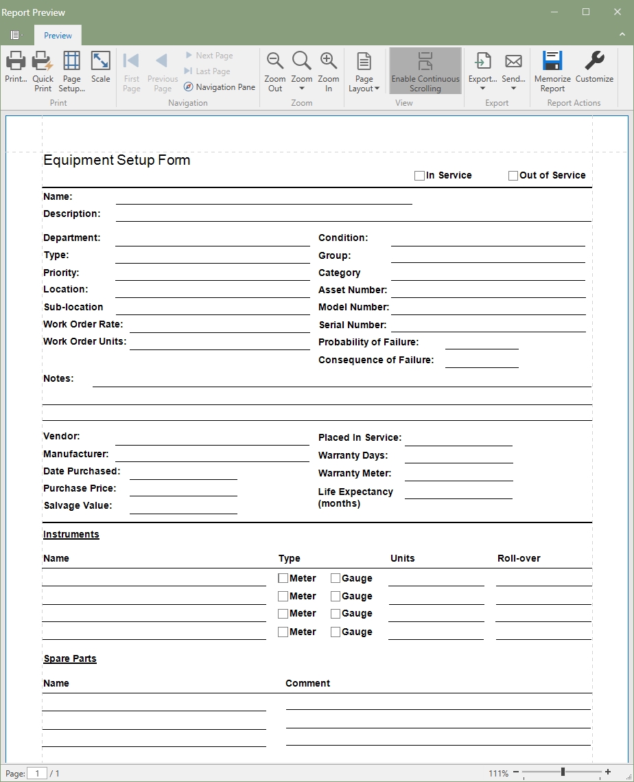 EquipmentSetupForm