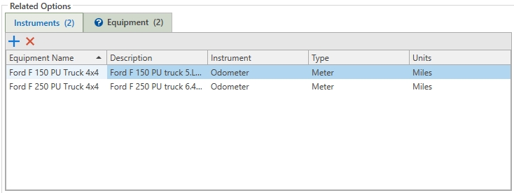 Procedure Setup Instruments