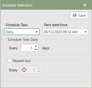 Link Schedule Definition