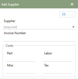 WoViewer Add Suppliers