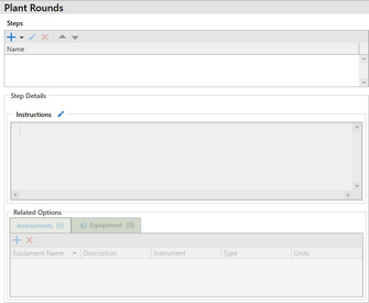 Procedure Setup Details