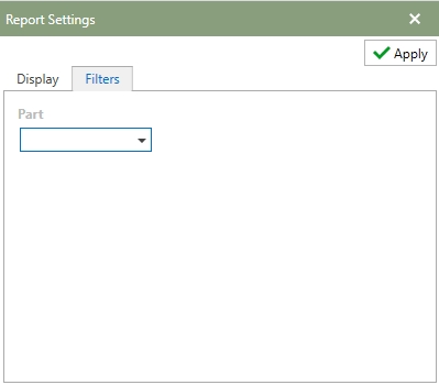 PartUsageFilters