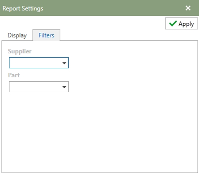 SupplierPartReportFilters